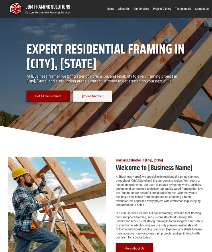 Framing contractor