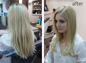 Before after redken chemistry systems