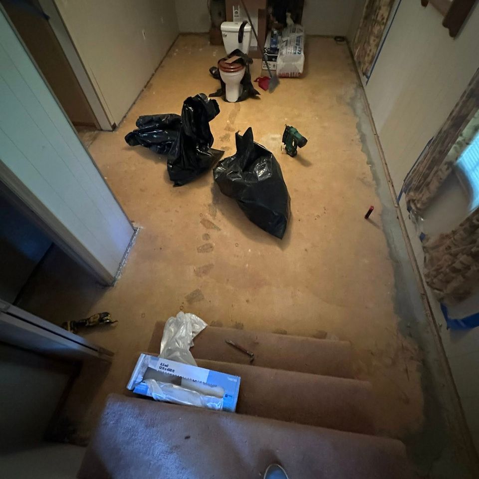 Before carpet