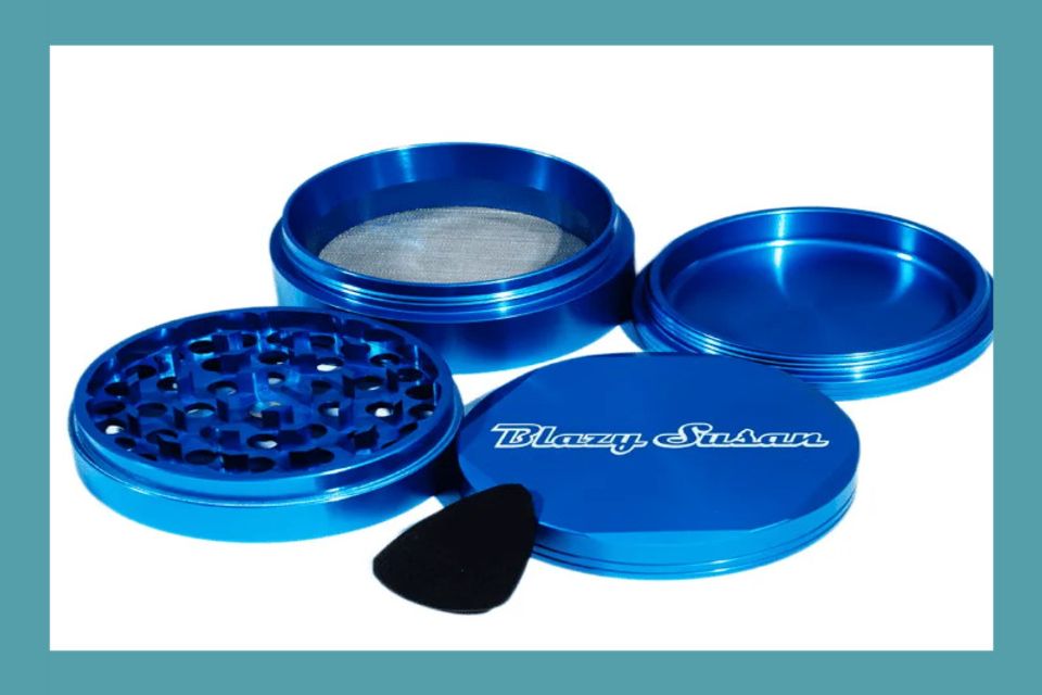 Blazy Susan Grinder V2 Blue