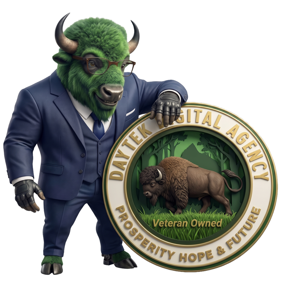Leaning bison logo trns