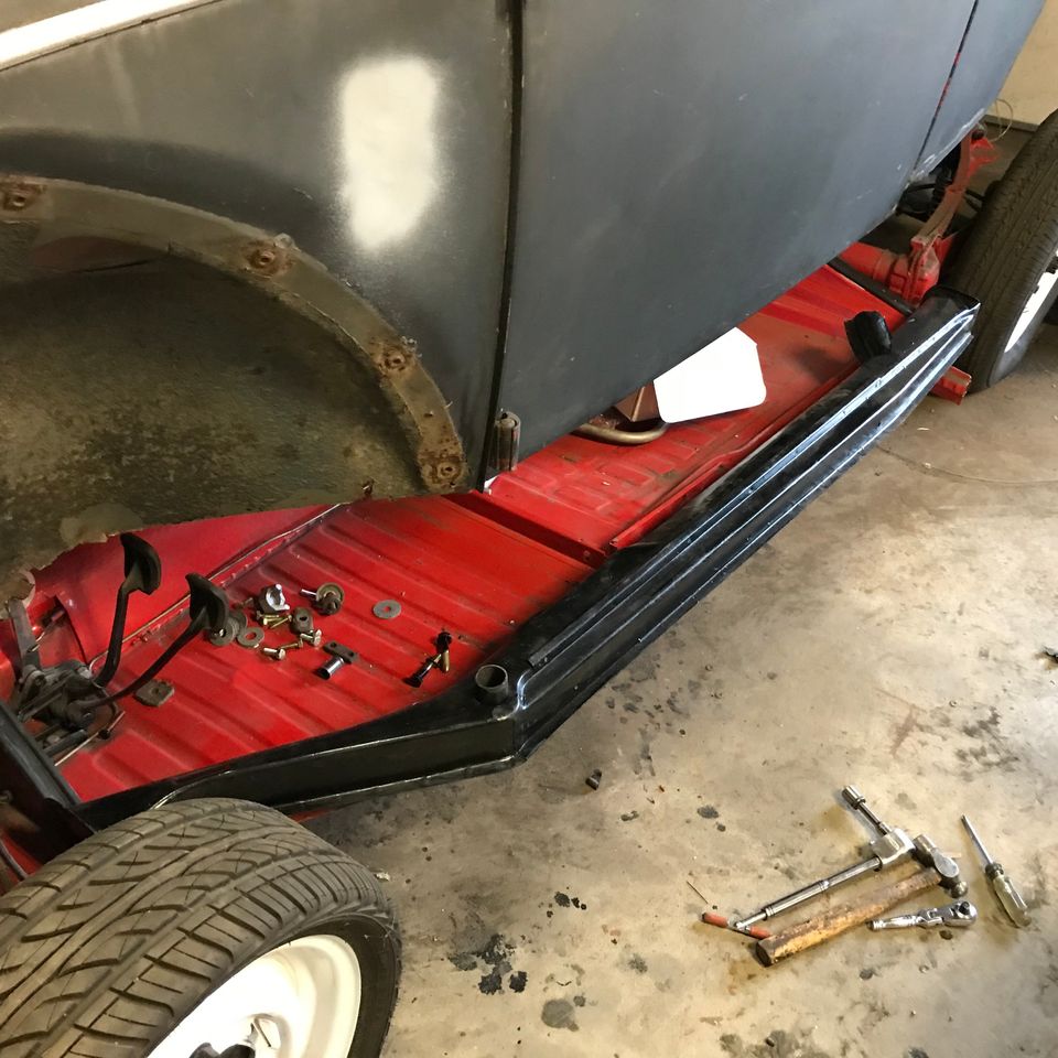 8 dr side heater box instaled