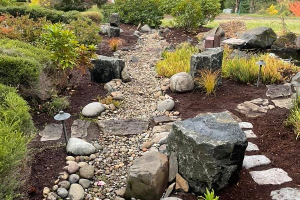 Dry creek bed