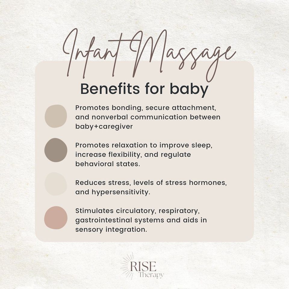 Infant massage benefits