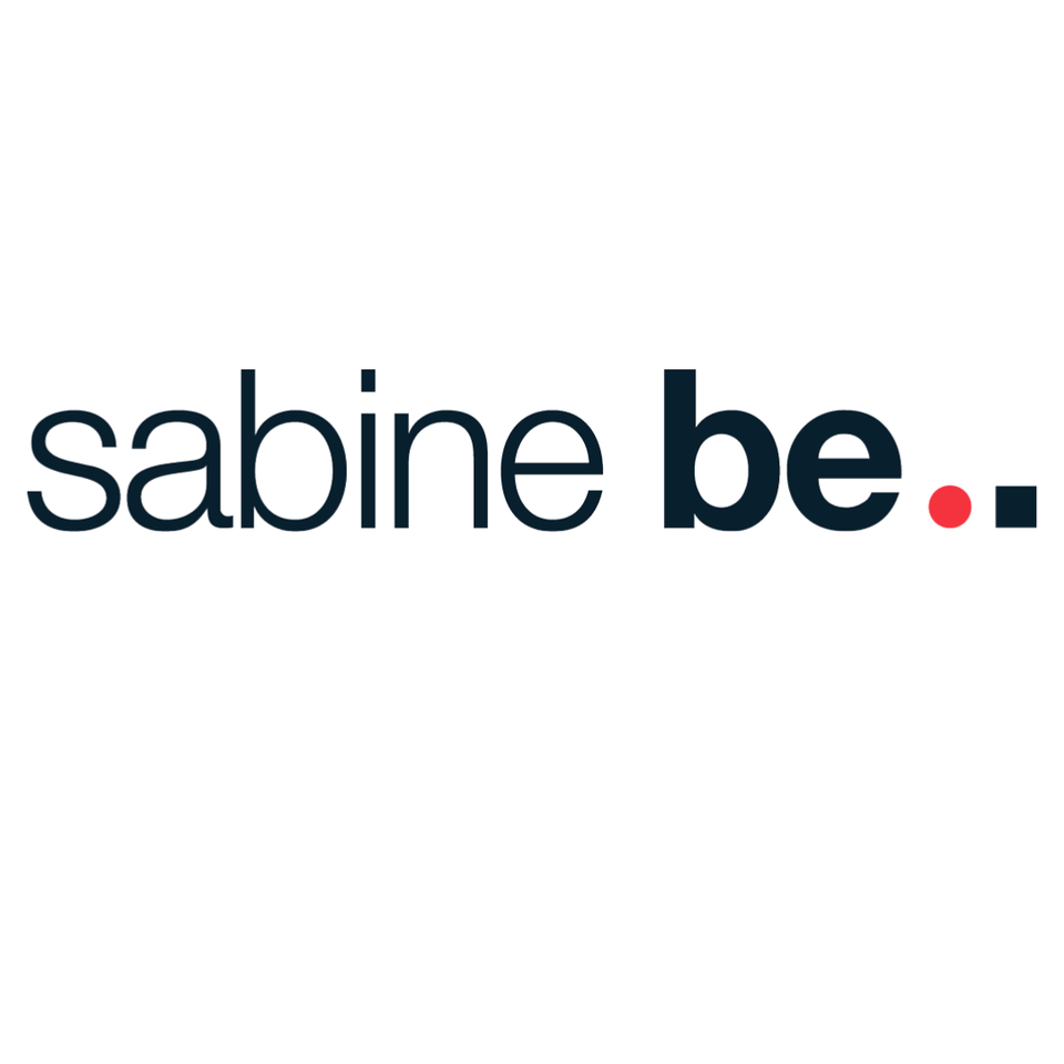 Sabine logo white