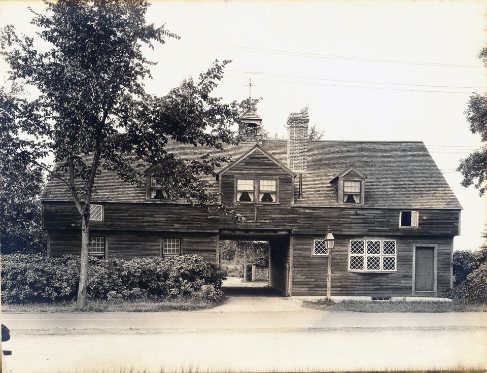 Coach house from south before move