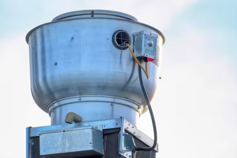 commercial rooftop exhaust system