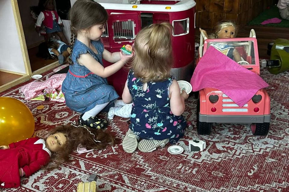 Doll playtime