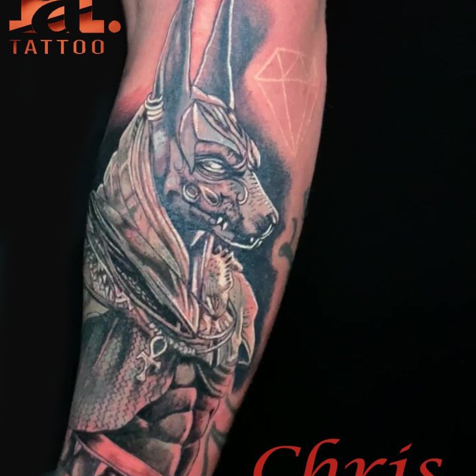 Chris anubis coverup picture