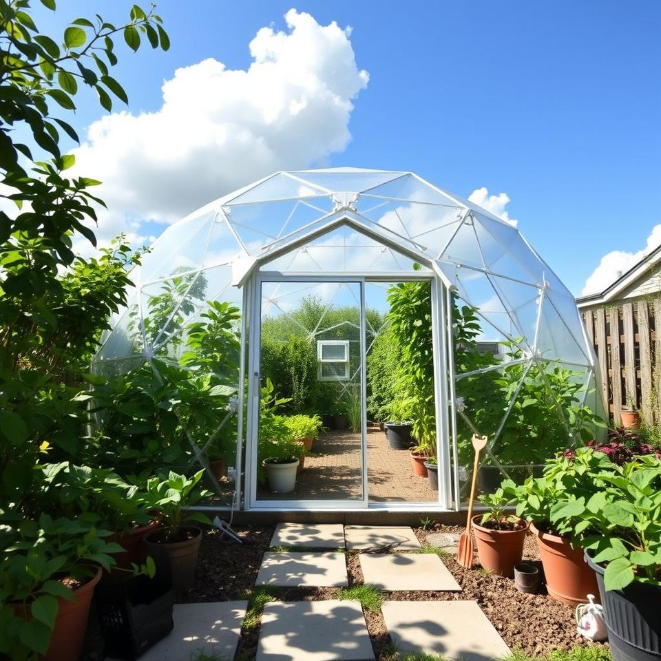 Geo dome greenhouse15