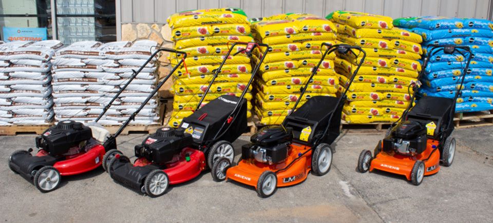 Push lawnmowers