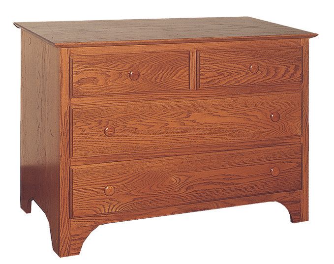 Cwf 415 4 drawer shaker dresser