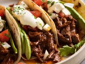 Beef tacos