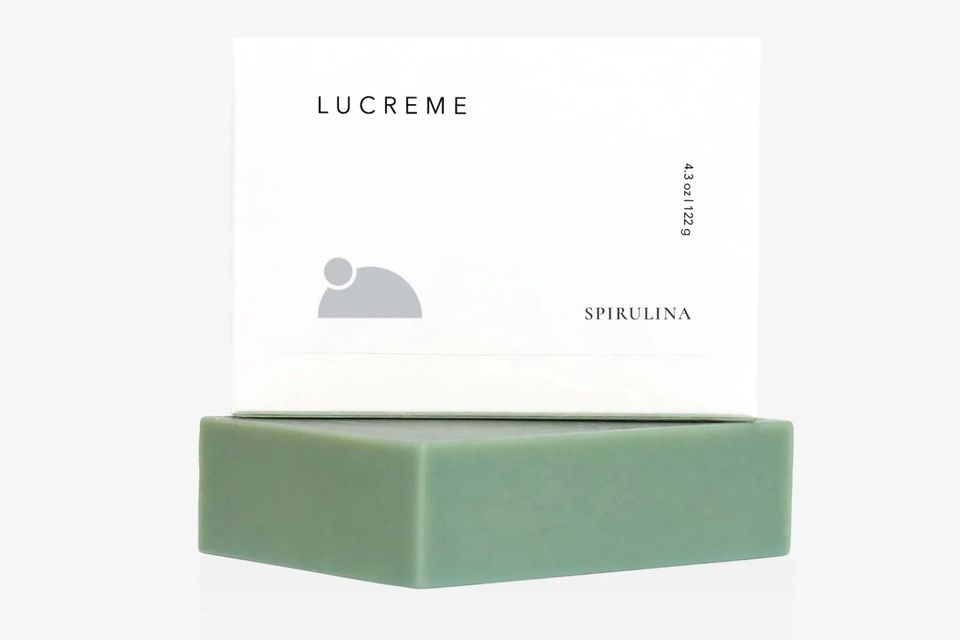 Spirulina soap   enhanced with dead sea mud   vegan friendly