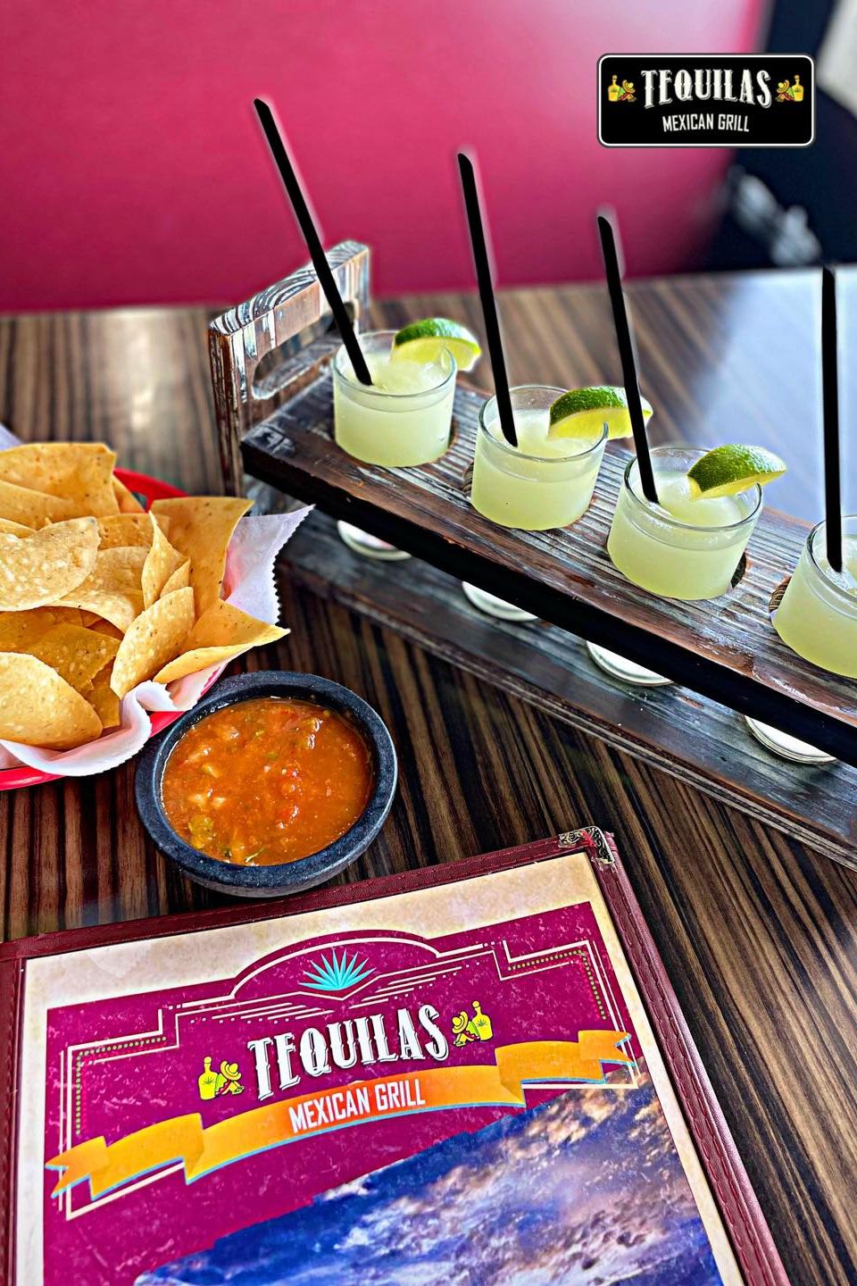 Tmg margarita flights katy clay tequilas mexican restaurant fb