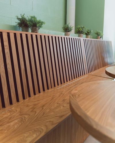 Kofee café build-out in Fort Greene, Brooklyn — Bar Area