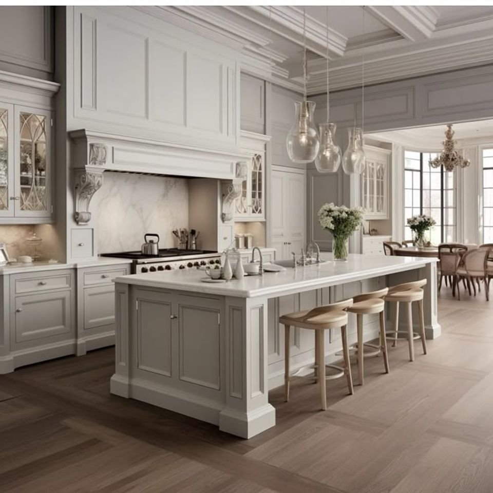 North shore transitional kitchen