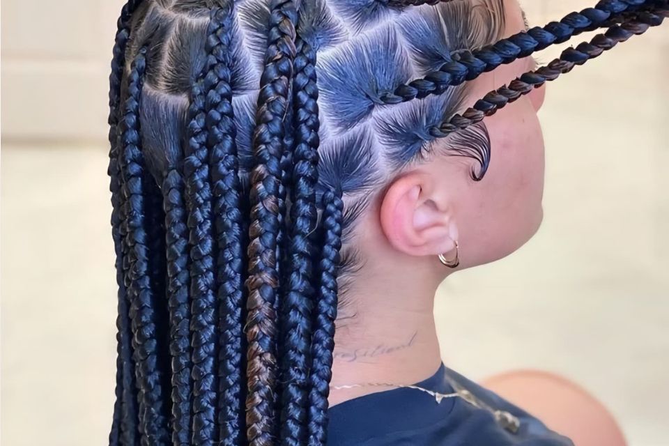 Big knotless braids   160