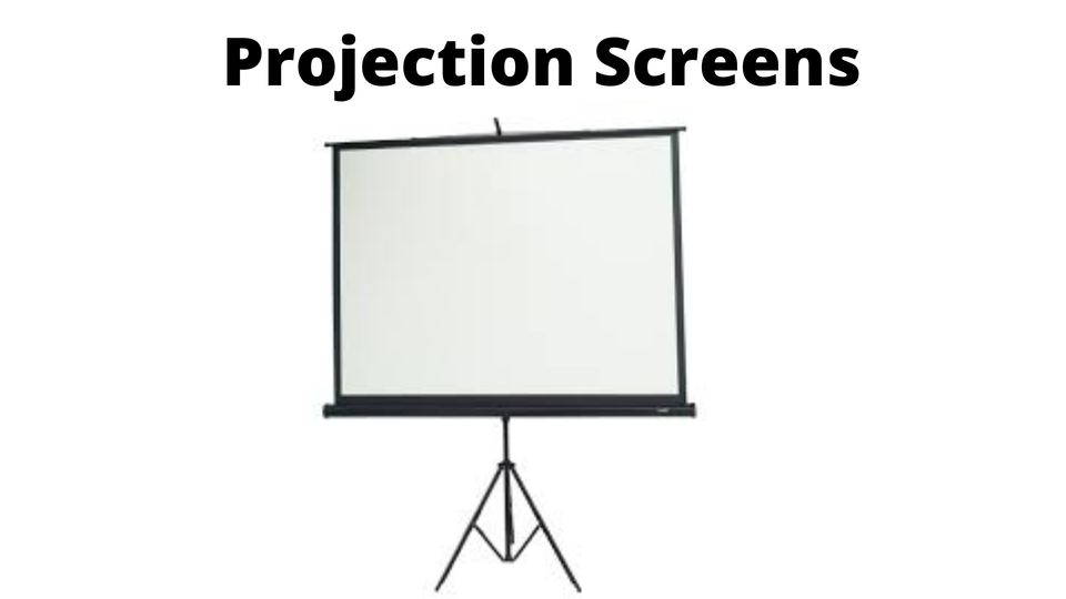 Projection screens