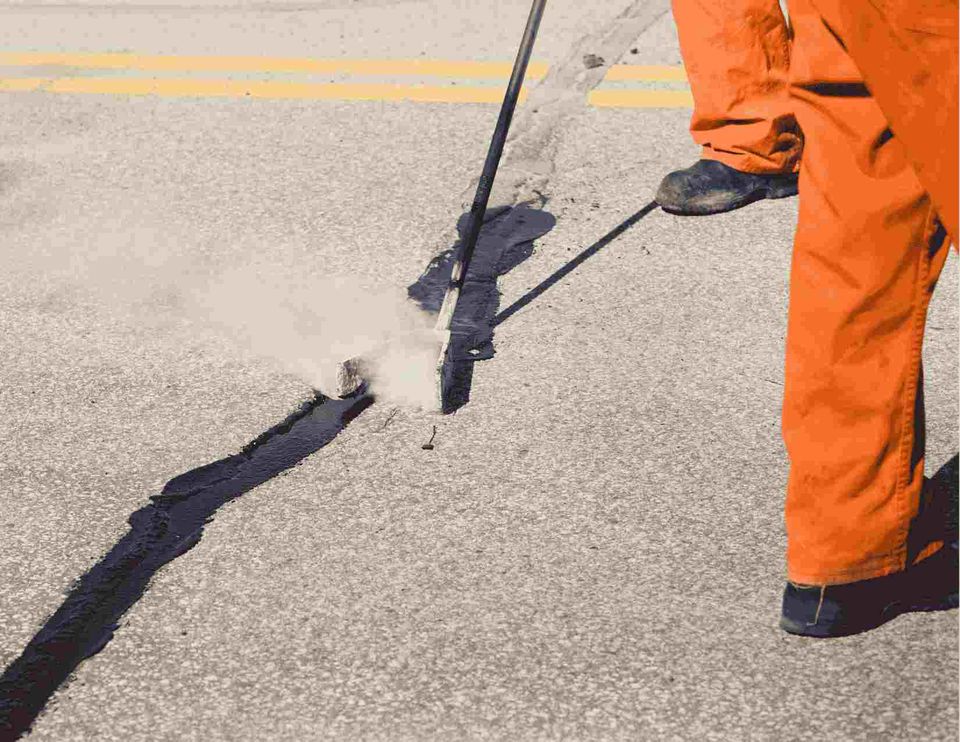 Crack sealing repair