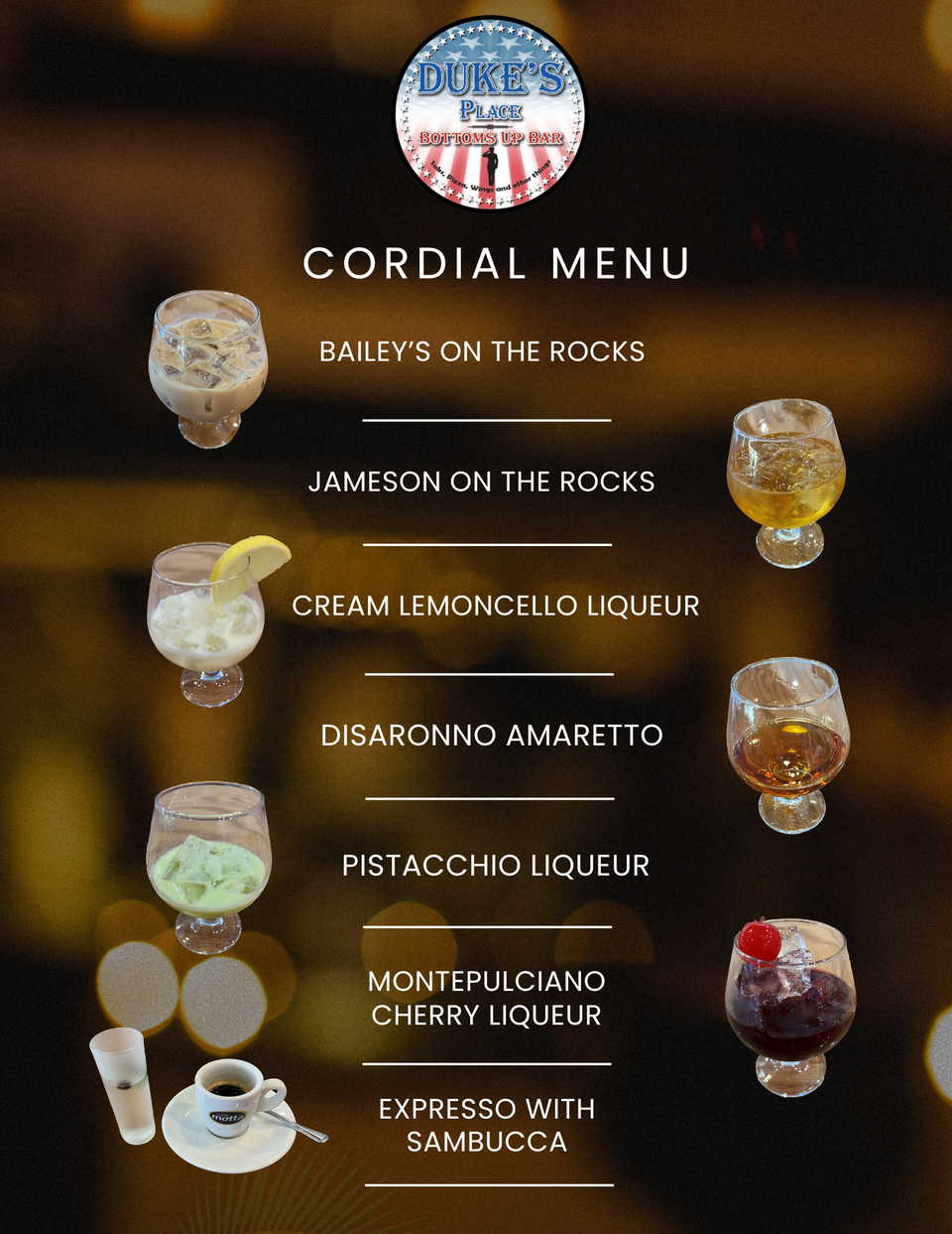 Duke's cordial menu (1)