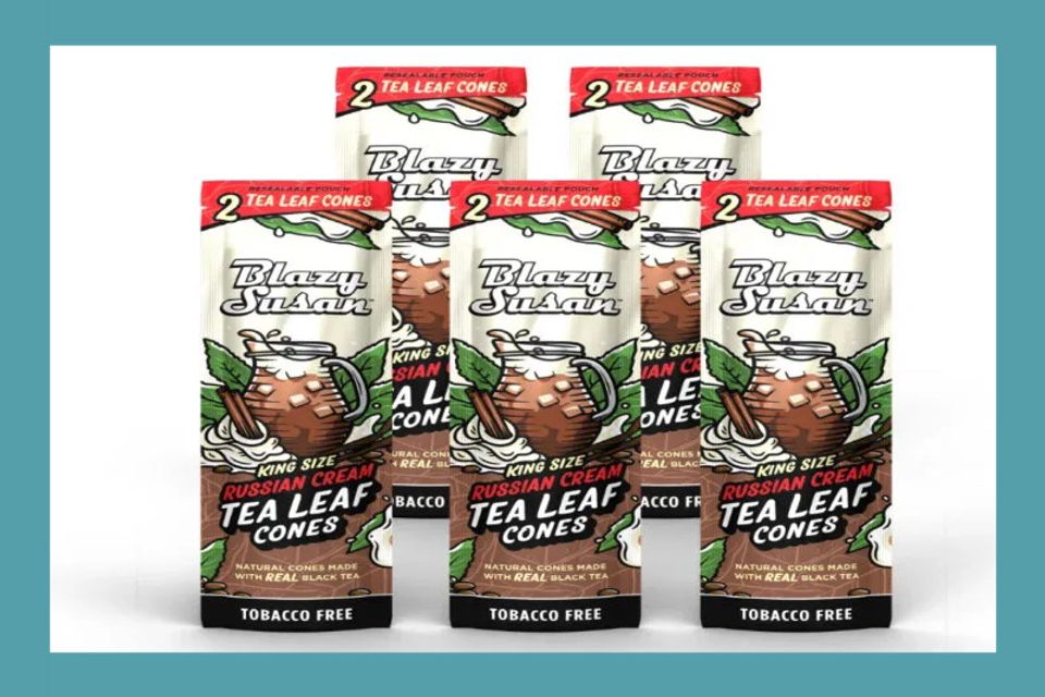 Blazy Susan Wraps Tea Leaf 2 ct