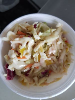Big dog homemade coleslaw