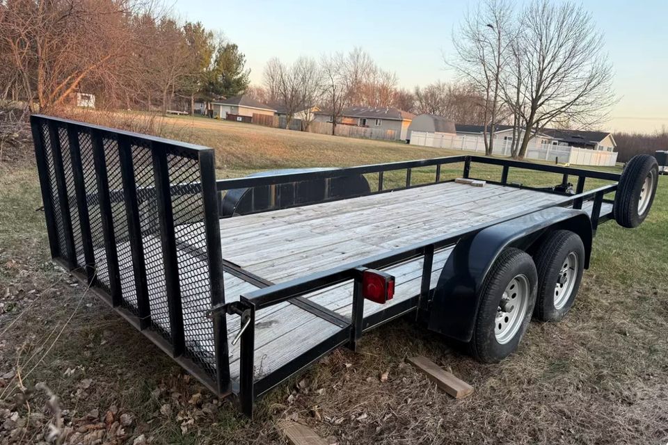 6 by 16 Utility Trailer