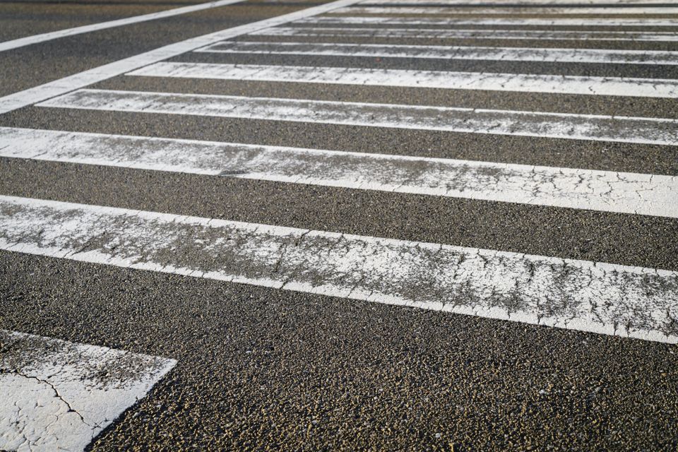 Repainting Parking Lot Striping