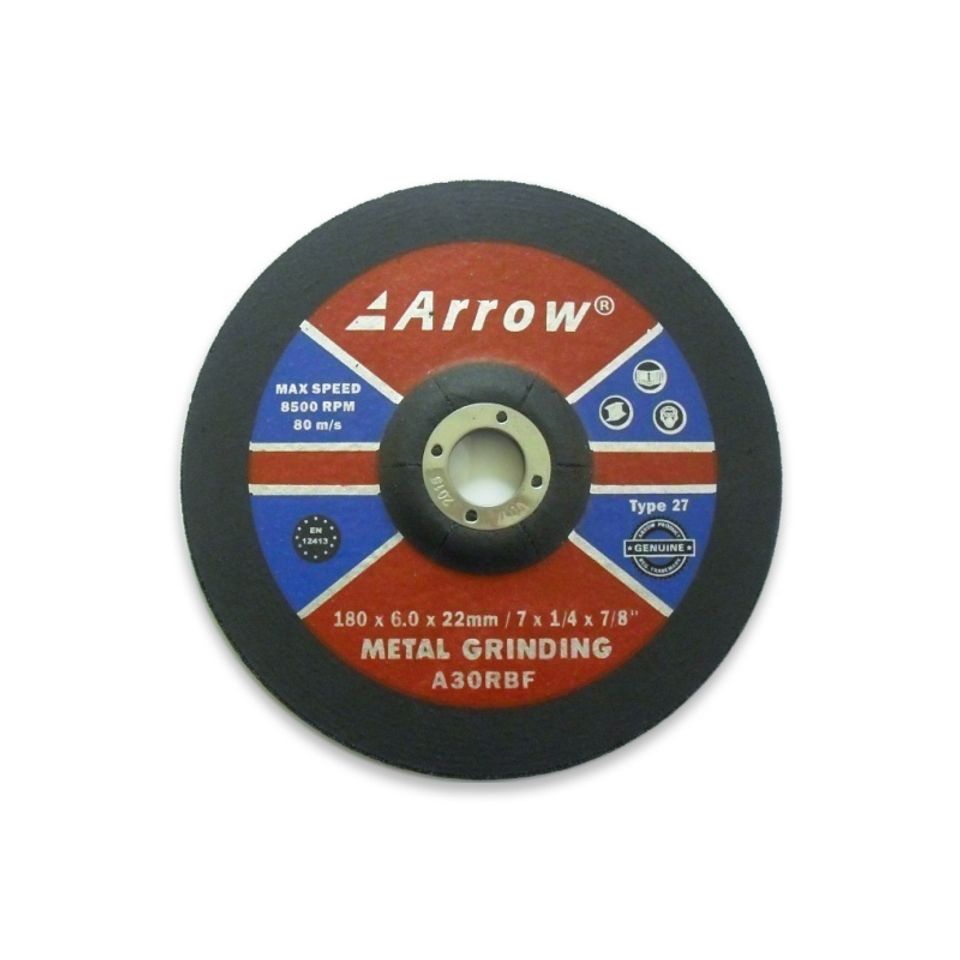 Arrow metal grinding disc