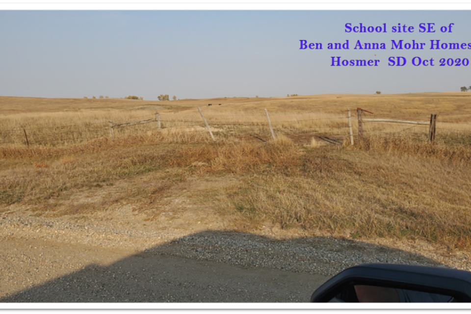 School site of b a homestead hosmer 2020