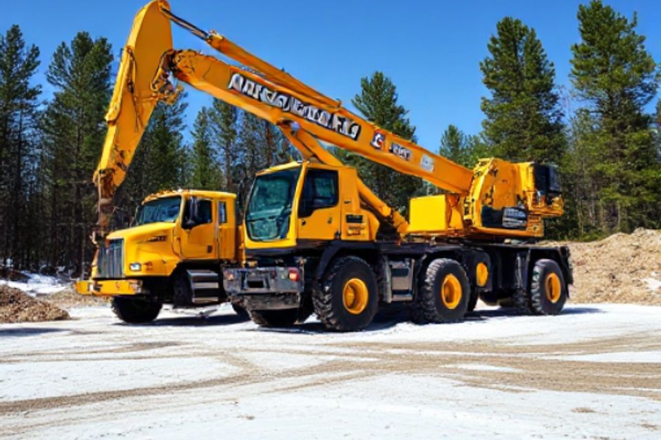 Crane truck 2