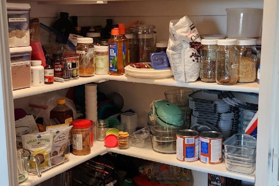 Pantry before