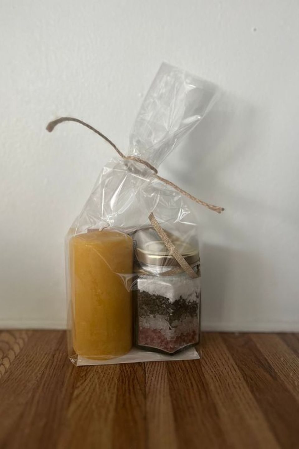 Candle and foot bath by Green Forest Soaps & Salves, Paradise, PA