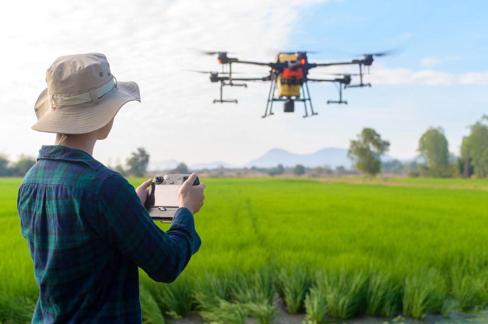 Drone Spraying