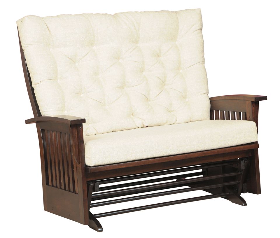 Mw 86 5 deluxe glider loveseat