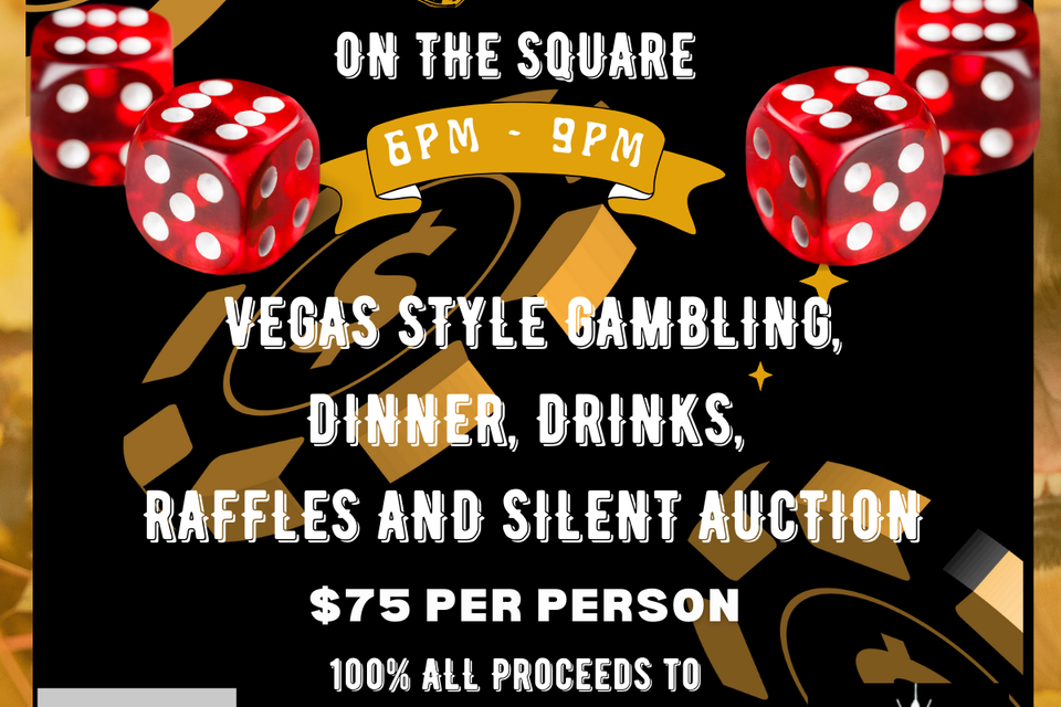 Barktoberfest casino night flyer