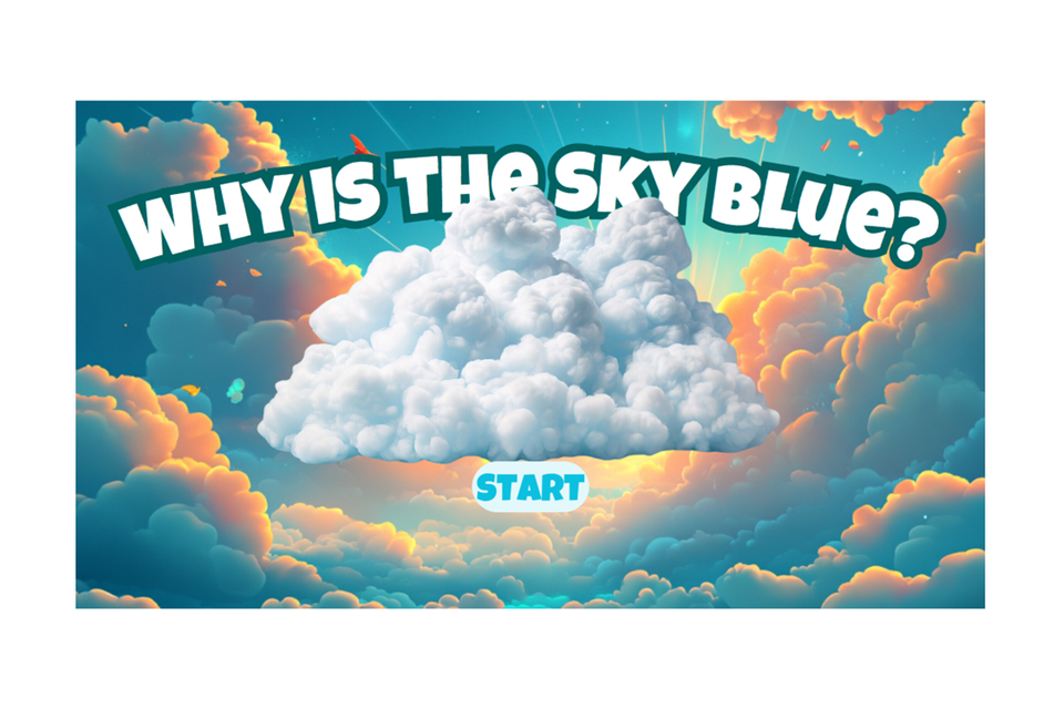 Why is the sky blue   kids interactive quiz game