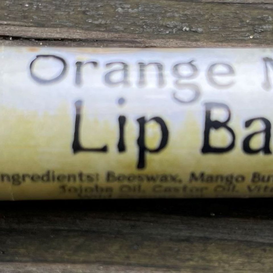 Orange Mint Lip Balm by Green Forest Soaps & Salves, Paradise, PA