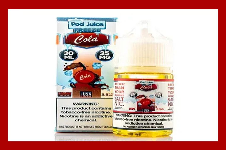 Pod Juice Salt Freeze Cola E-Liquid