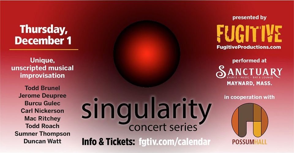 Singularity concert series 12.1.22