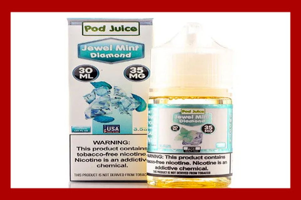 Pod Juice Salt Jewel Mint Diamond E-Liquid