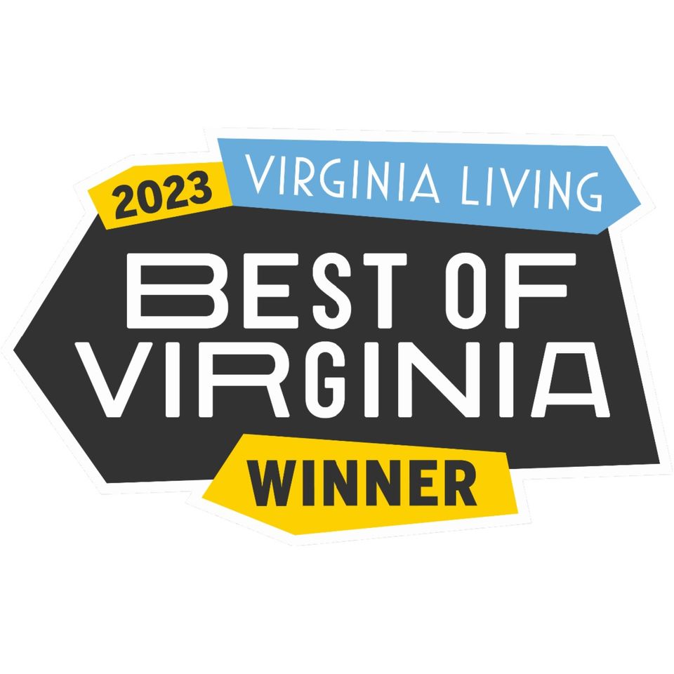 Best of virginia 2023 logo with background added