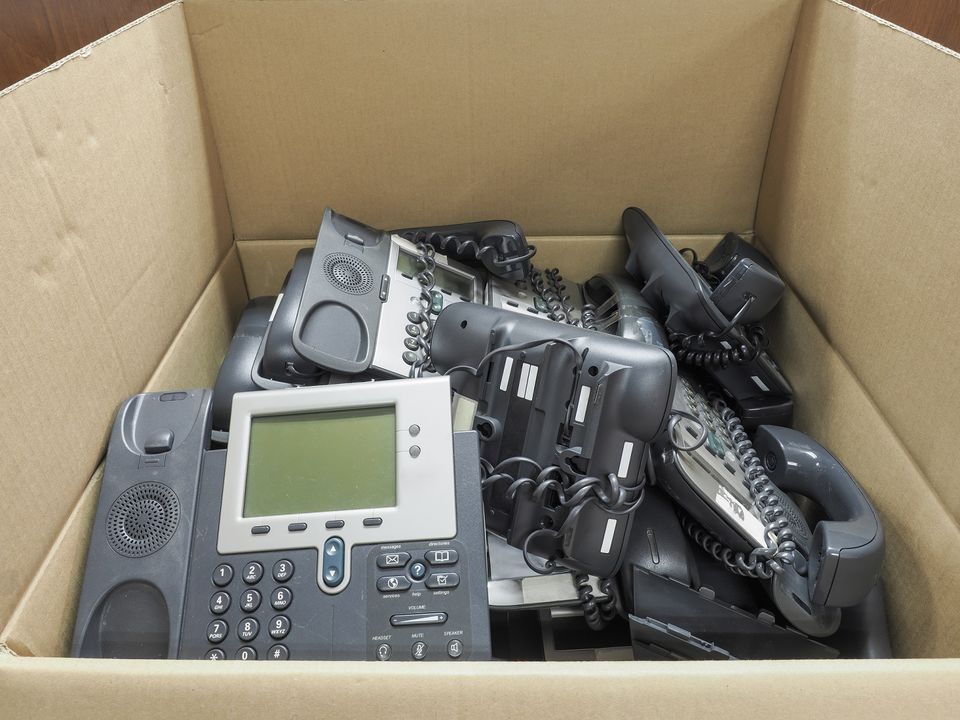 Box of office phones