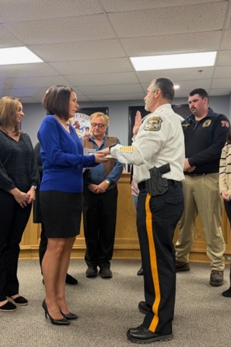 Family with chief michael codileone