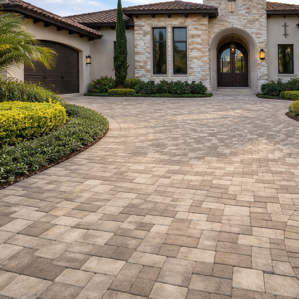 Paver Driveway Installation GoGreen Outdoor Pros