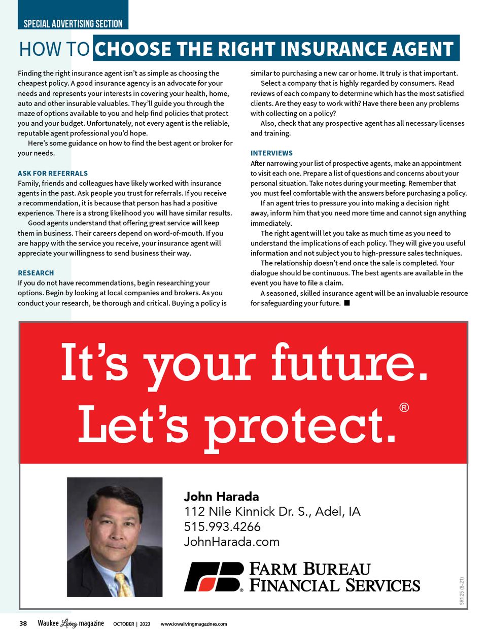 Insurance agent   wk 2023