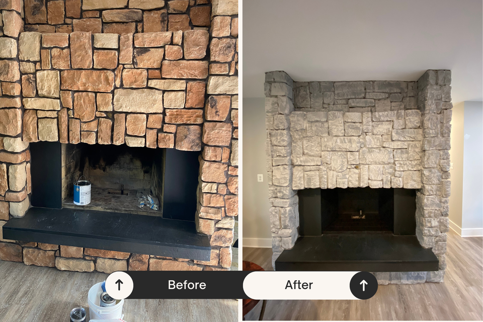 New fireplace