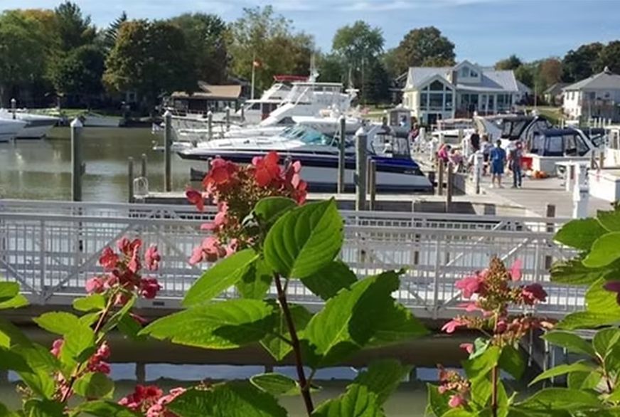 St Clair Michigan boat harbor