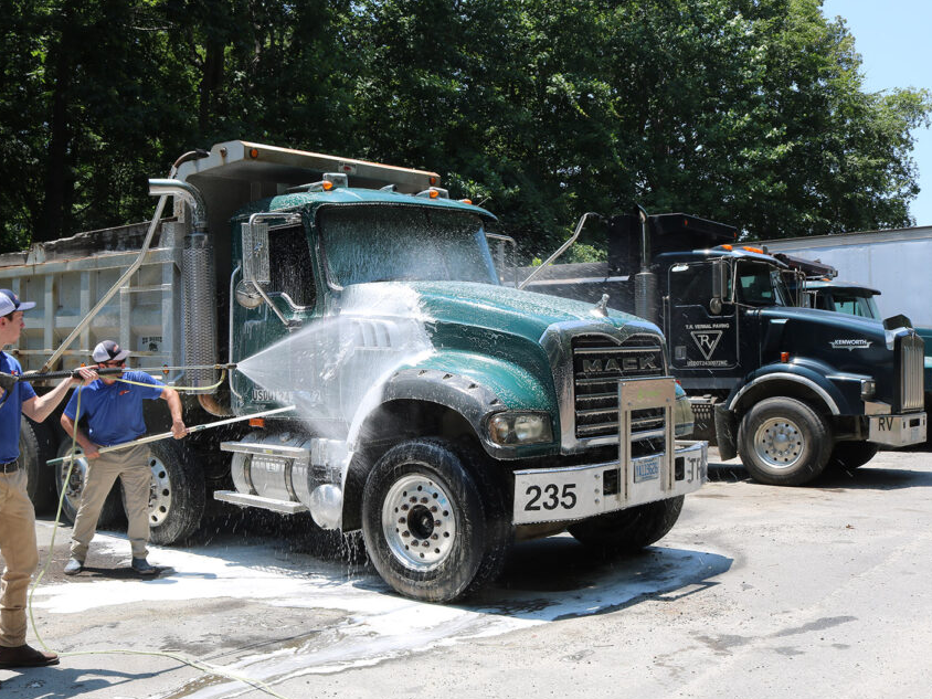 Pressure wash commercial